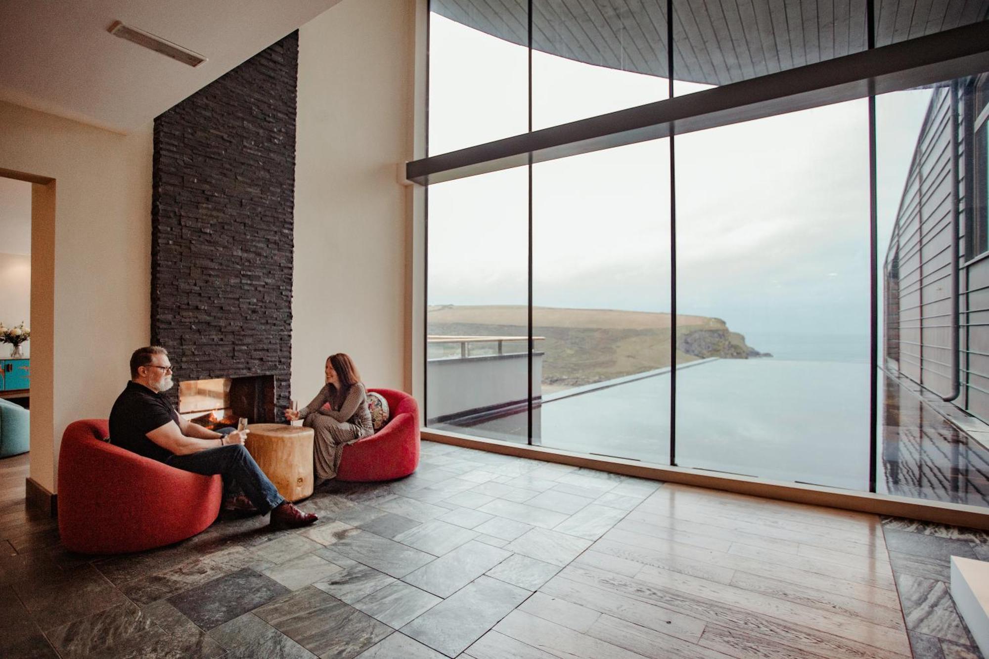 Scarlet Hotel Mawgan Porth Exteriör bild