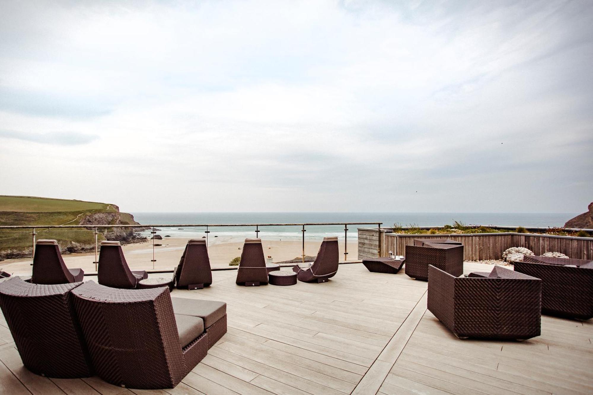 Scarlet Hotel Mawgan Porth Exteriör bild