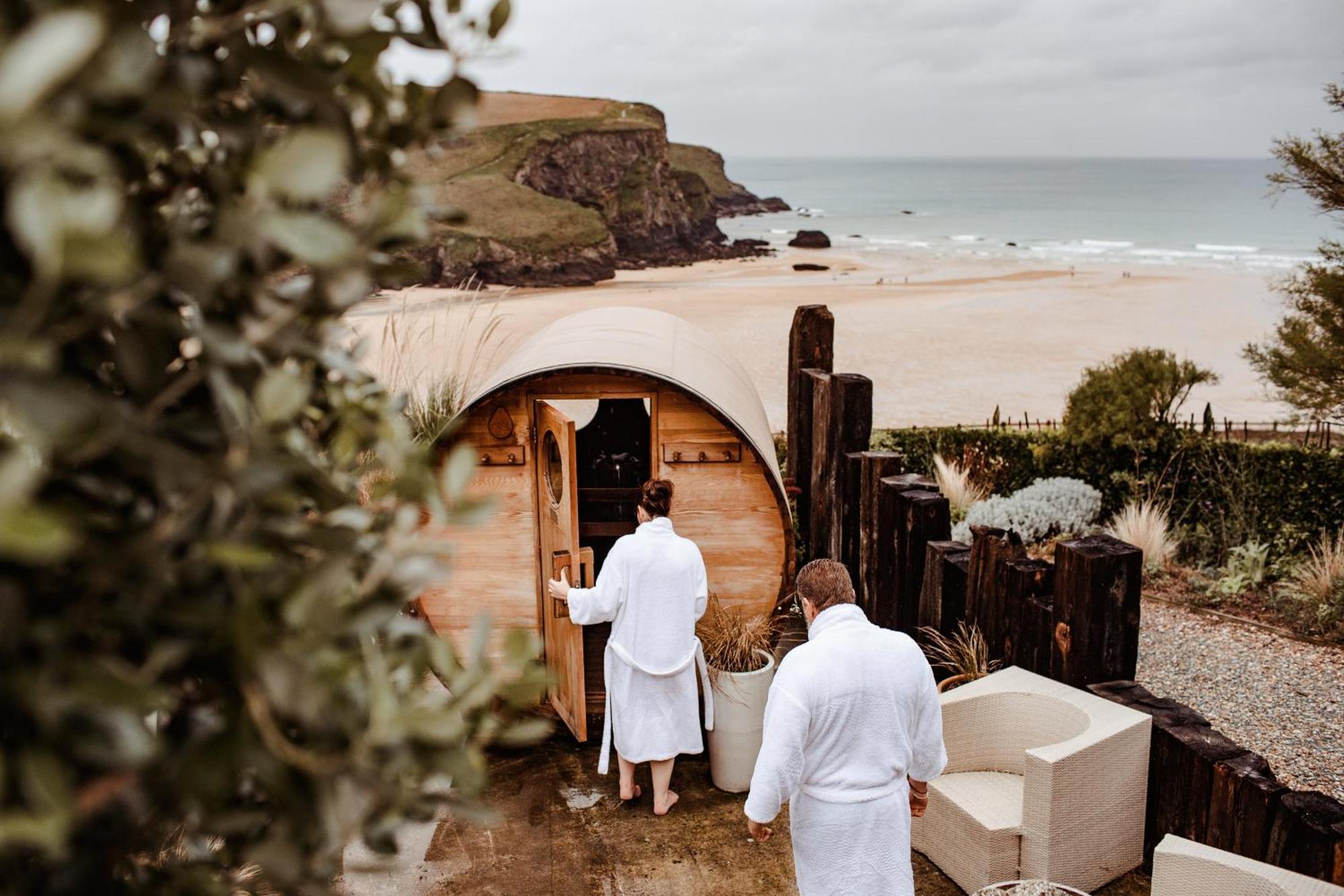 Scarlet Hotel Mawgan Porth Exteriör bild