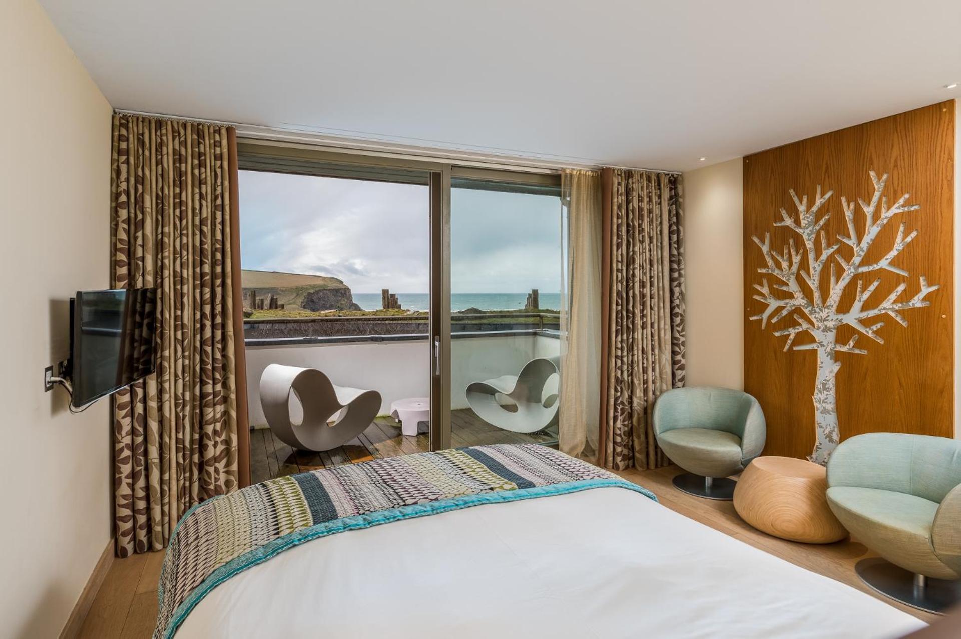 Scarlet Hotel Mawgan Porth Exteriör bild